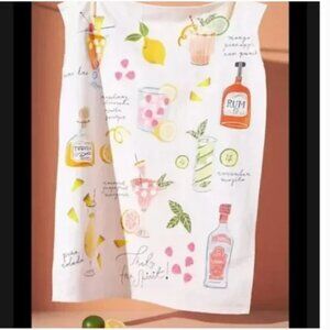 ⭐️ That's The Spirit Alcohol Rum Party Tequila Vodka Drinks Chic Hip Dish Towel